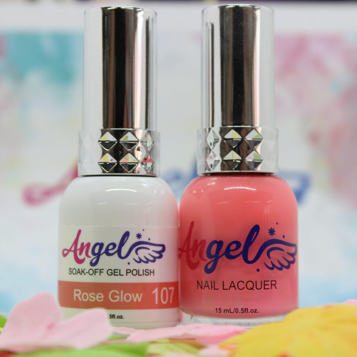 Angel Gel Duo G107 ROSE GLOW - Angelina Nail Supply NYC