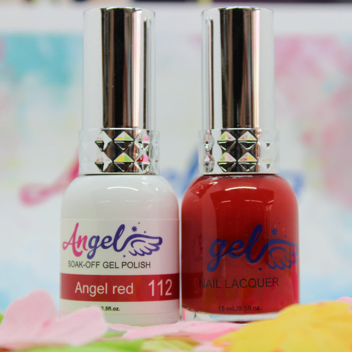 Angel Gel Duo G112 ANGEL RED - Angelina Nail Supply NYC