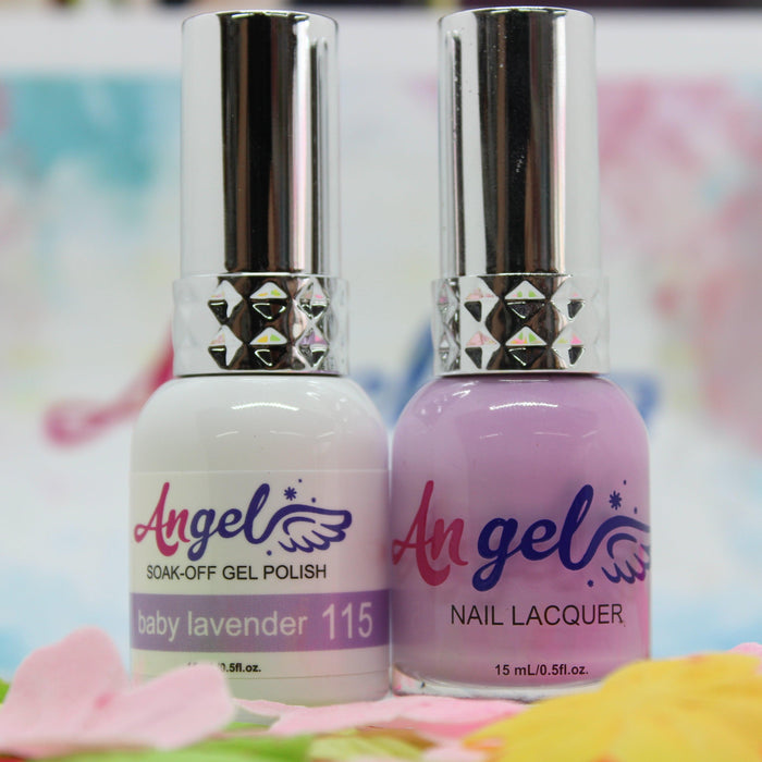 Angel Gel Duo G115 BABY LAVENDER - Angelina Nail Supply NYC