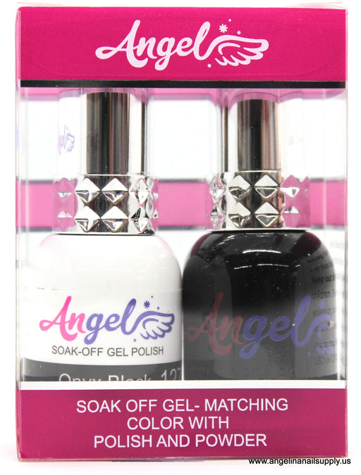 Angel Gel Duo G127 ONYX BLACK - Angelina Nail Supply NYC