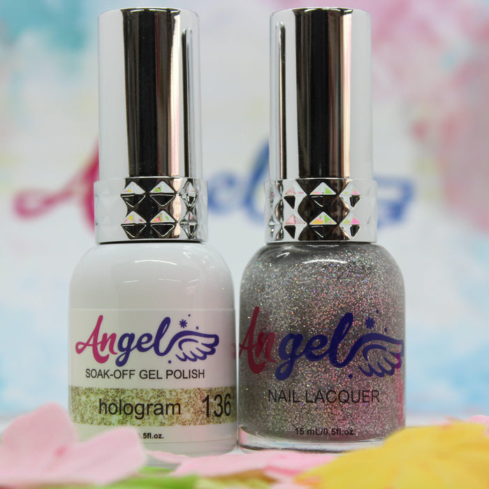 Angel Gel Duo G136 HOLOGRAM - Angelina Nail Supply NYC