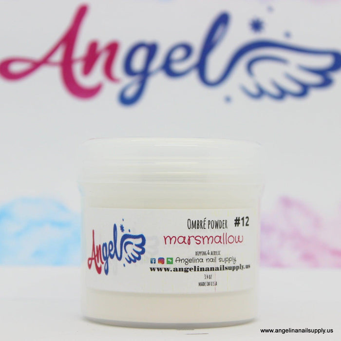 Angel Ombre Powder 12 Marshmallow - Angelina Nail Supply NYC