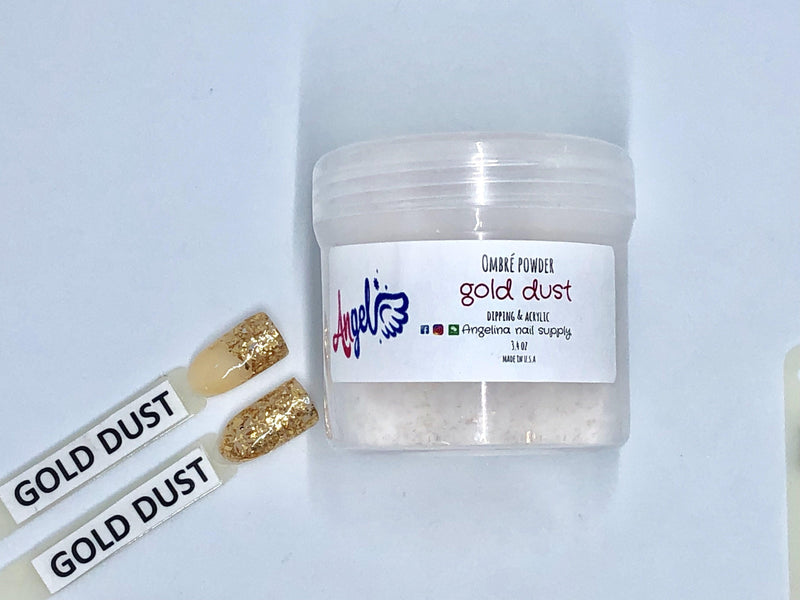 Angel Ombre Powder 20 Gold Dust - Angelina Nail Supply NYC