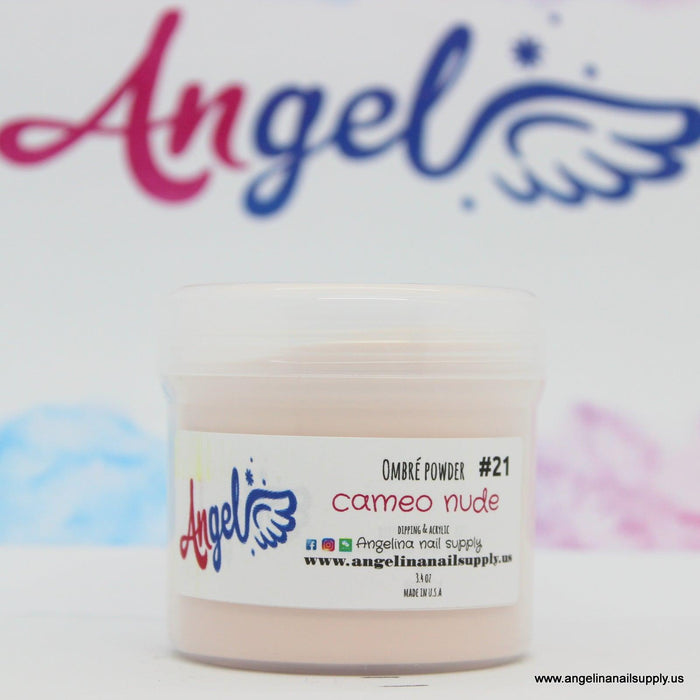 Angel Ombre Powder 21 Cameo Nude - Angelina Nail Supply NYC