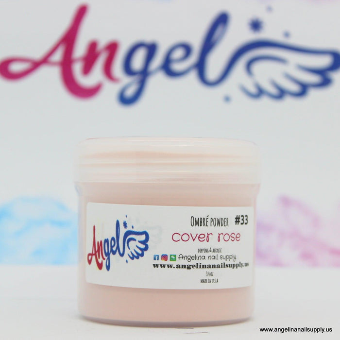 Angel Ombre Powder 33 Cover Rose - Angelina Nail Supply NYC