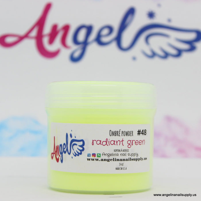 Angel Ombre Powder 48 Radiant Green - Angelina Nail Supply NYC