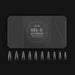 Aprés Box of Tips Natural - Stiletto - Long - Angelina Nail Supply NYC