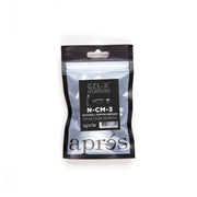 Aprés Refill Bags Natural Coffin Medium (50pcs/pack) - Angelina Nail Supply NYC