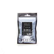 Aprés Refill Bags Natural Coffin Medium (50pcs/pack) - Angelina Nail Supply NYC