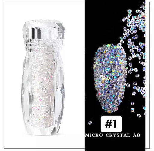 Caviar Beads Pixie Crystal Tiny Rhinestones - Angelina Nail Supply NYC