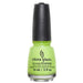 China Glaze Polish 1300 Grass Is Lime Greener - Angelina Nail Supply NYC