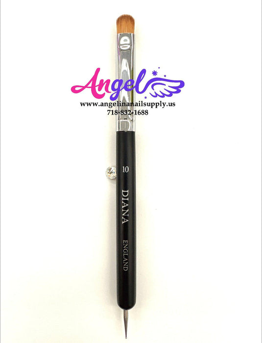 Clean French Brush 2 ways - Brush & Dotting Tool - Angelina Nail Supply NYC