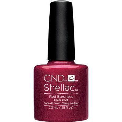 CND Shellac #057 Red Baroness - Angelina Nail Supply NYC