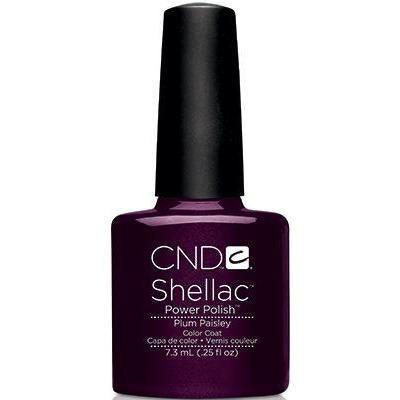 CND Shellac #082 Plum Paisley - Angelina Nail Supply NYC