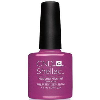 CND Shellac #141 Magenta Mischief - Angelina Nail Supply NYC