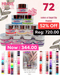 Combo 72 Colors Dip Powder - Angelina Nail Supply NYC