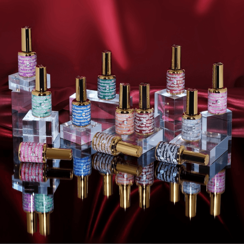 DC 9D Cat Eyes Collection Smoothie Set 12 colors #1 - #12 GEL ONLY - Angelina Nail Supply NYC
