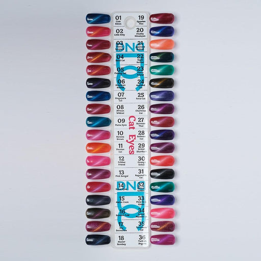 DC Cat Eyes Color Swatch Only - Angelina Nail Supply NYC