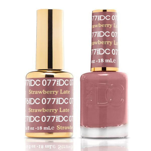 DC Duo 077 Strawberry Latte - Angelina Nail Supply NYC