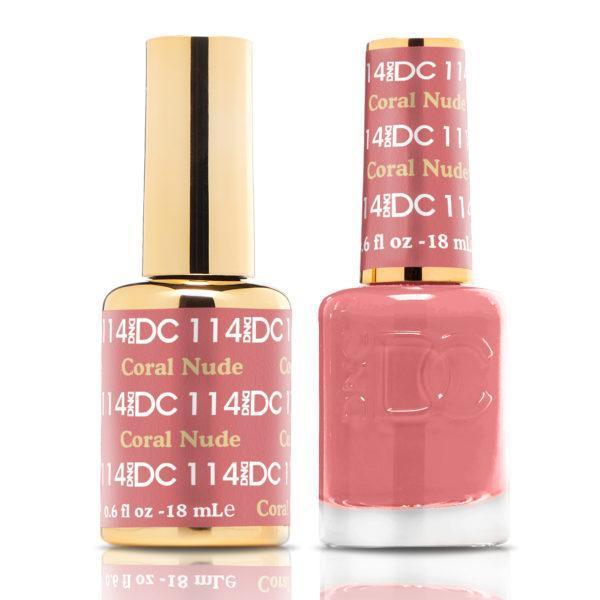 DC Duo 114 Coral Nude - Angelina Nail Supply NYC