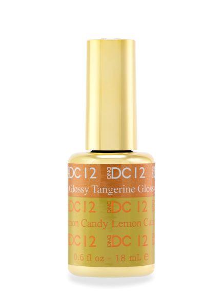 DC Mood Change 12 TANGERINE GLOSSY LEMON CANDY - Angelina Nail Supply NYC