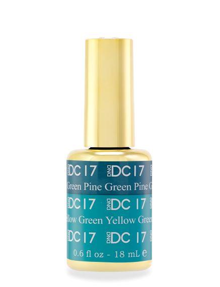 DC Mood Change 17 GREEN PINE GREEN YELLOW - Angelina Nail Supply NYC