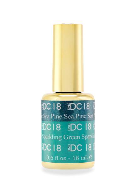 DC Mood Change 18 SEA PINE SPARKLING GREEN - Angelina Nail Supply NYC