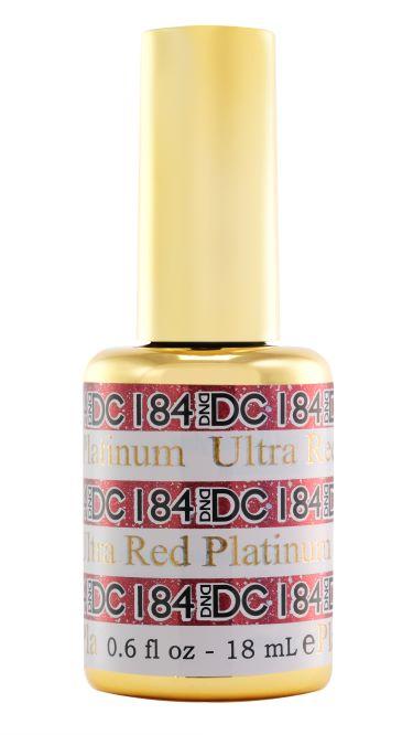 DC Platinum 184 ULTRA RED - Angelina Nail Supply NYC