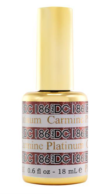 DC Platinum 186 CARMINE - Angelina Nail Supply NYC