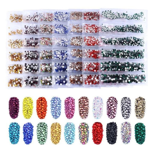 Diamond Mix Size Package - Angelina Nail Supply NYC