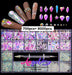 Diamond - Rhinestone Box set 700pcs + 8000pcs - Angelina Nail Supply NYC