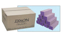 Dixon 3-Way Premium Buffer Purple/White Grit 60/100 (Box/500pcs) - Angelina Nail Supply NYC