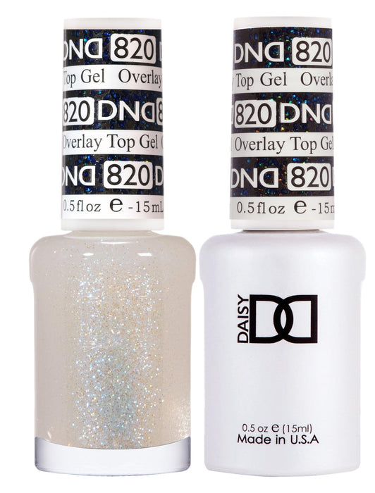 DND 820 Overlay Top Gel Duo - Angelina Nail Supply NYC