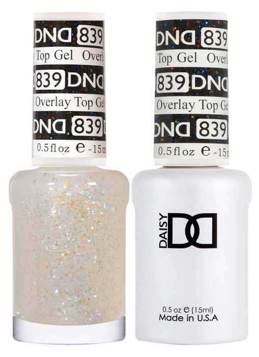 DND 839 Overlay Top Gel Duo - Angelina Nail Supply NYC