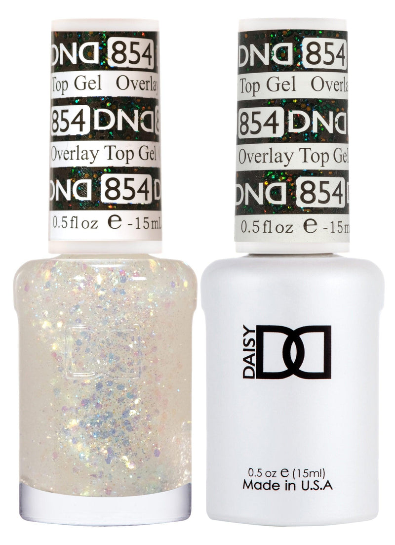 DND 854 Overlay Top Gel Duo - Angelina Nail Supply NYC