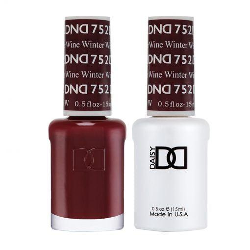 Dnd Gel 752 Winter Wine - Angelina Nail Supply NYC