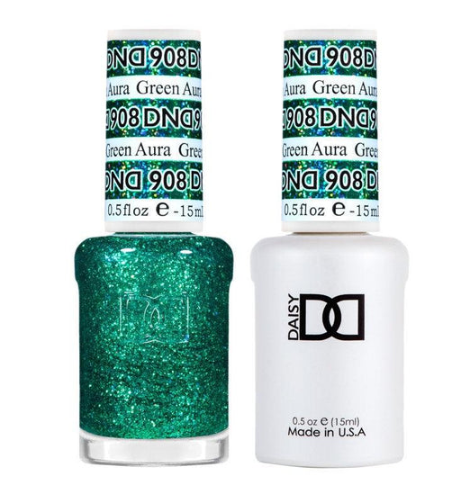 DND GEL 908 GREEN AURA - Angelina Nail Supply NYC