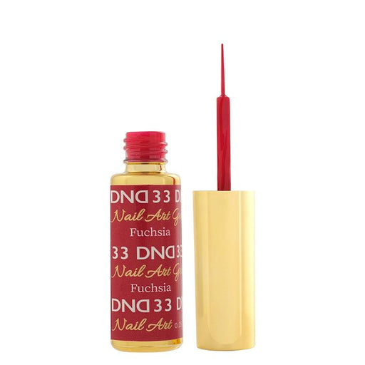 DND Gel Art 33 Fuschia - Angelina Nail Supply NYC