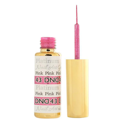 DND Gel Art 43 Pink - Angelina Nail Supply NYC