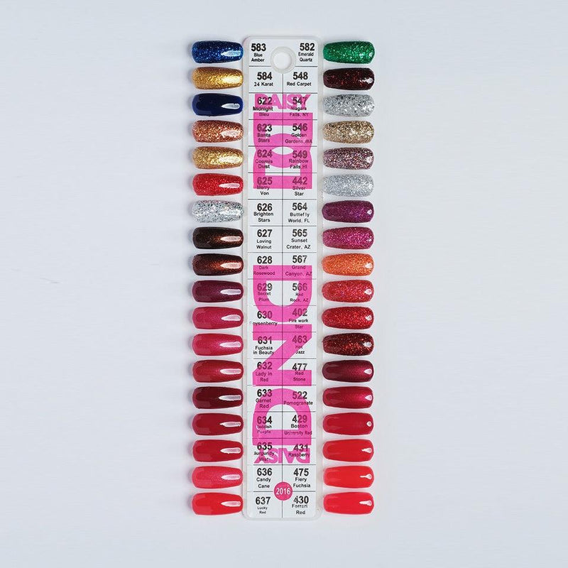 DND2016 Collection Color Swatch Only - Angelina Nail Supply NYC