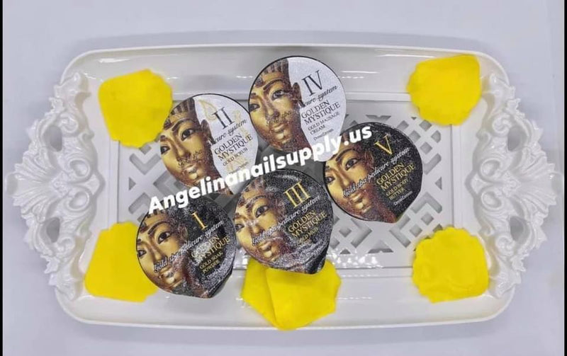 Dream Golden Mystique Gold Mini Pack Capsule Kit(box/100pcs) | PICK UP 6 ITEMS TO ACTIVATE BUY 5 GET 1 FREE - Angelina Nail Supply NYC