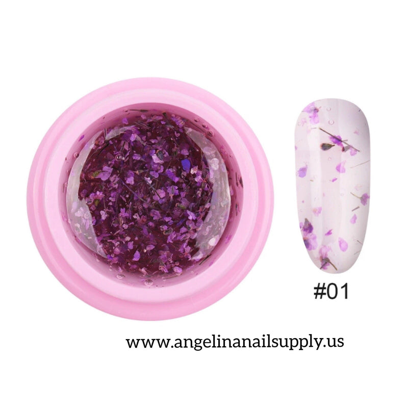 Flower Gel Full Set 12 colors - Angelina Nail Supply NYC