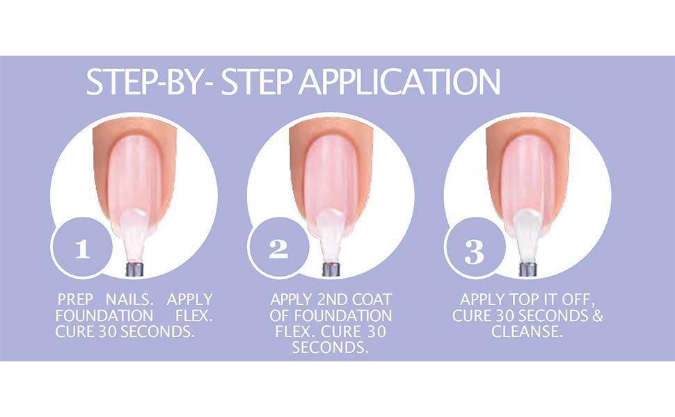 Gelish Foundation Flex Soak-Off Rubber Base - Angelina Nail Supply NYC