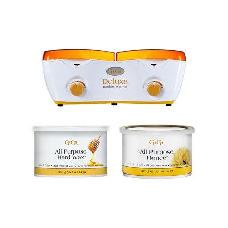 GiGi Deluxe Double Wax Warmer - Angelina Nail Supply NYC