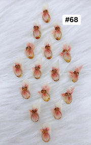 Handmade Nail 3D Flower (#061 - #070) - Angelina Nail Supply NYC