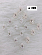 Handmade Nail 3D Flower (#101 - #110) - Angelina Nail Supply NYC