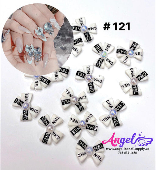 Handmade Nail 3D Flower (#121 - #130) - Angelina Nail Supply NYC