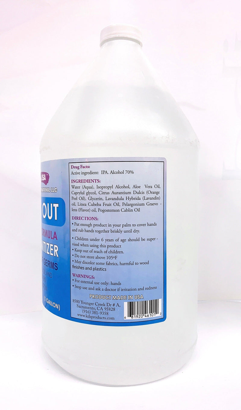 KDS Germs Out - Advanced Formula | Hand Sanitizer (gallon) - Angelina Nail Supply NYC