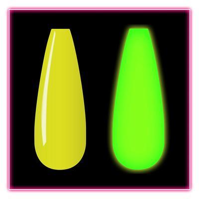 Kiara Glow Wild DG112 Electric Yellow - Angelina Nail Supply NYC