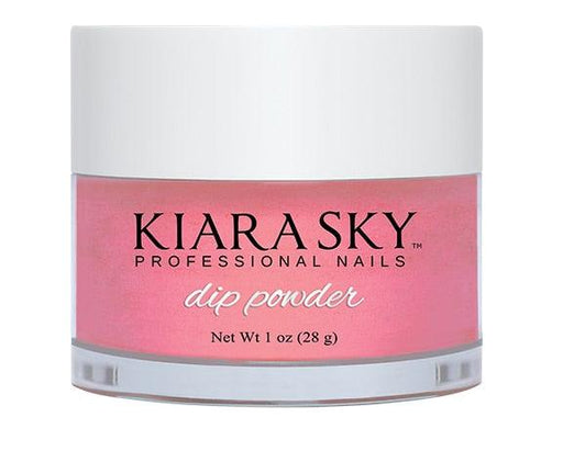 KIARA SKY DIP POWDER D407 PINK SLIPPERS - Angelina Nail Supply NYC